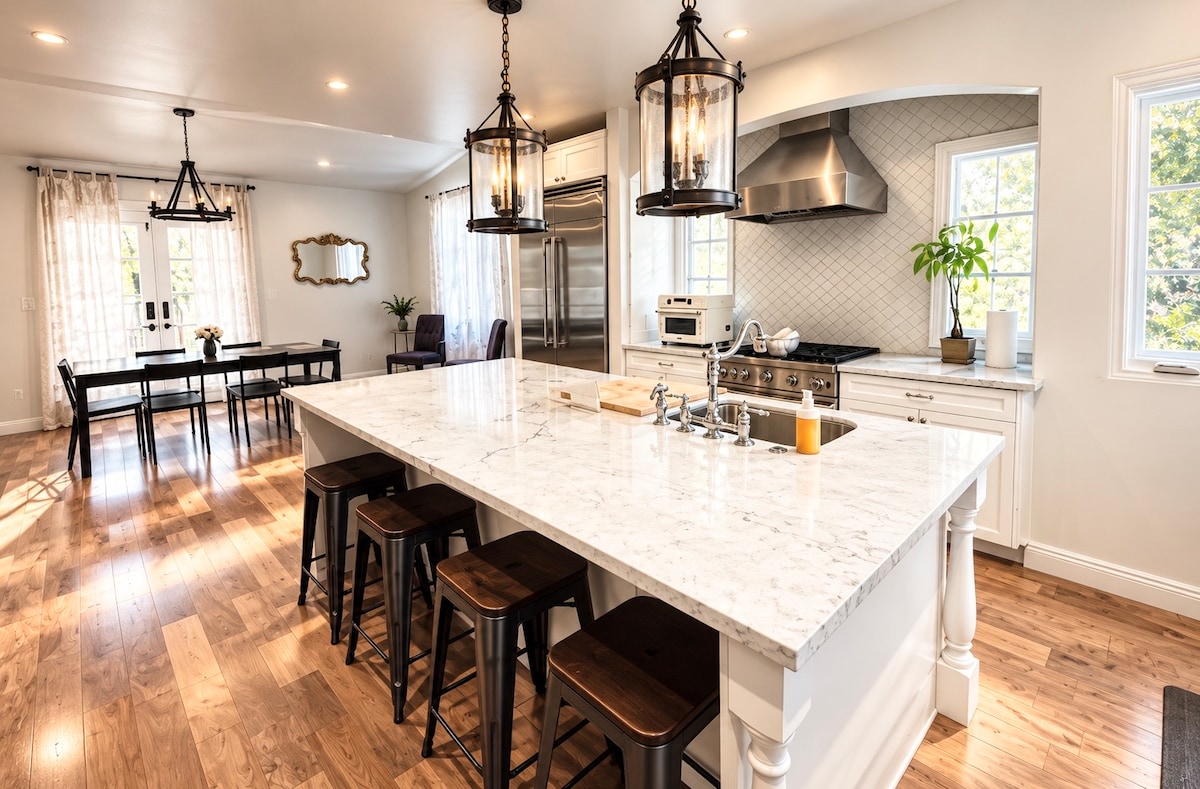 Villa1, Granada Hills — full kitchen